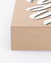 Kraft Paper Box Mockup