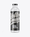 Clear Glass Bottle Mockup