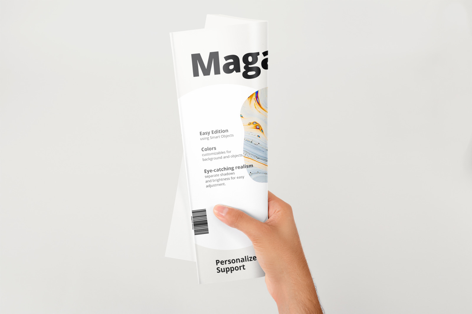 A4 Magazine Mockup 06