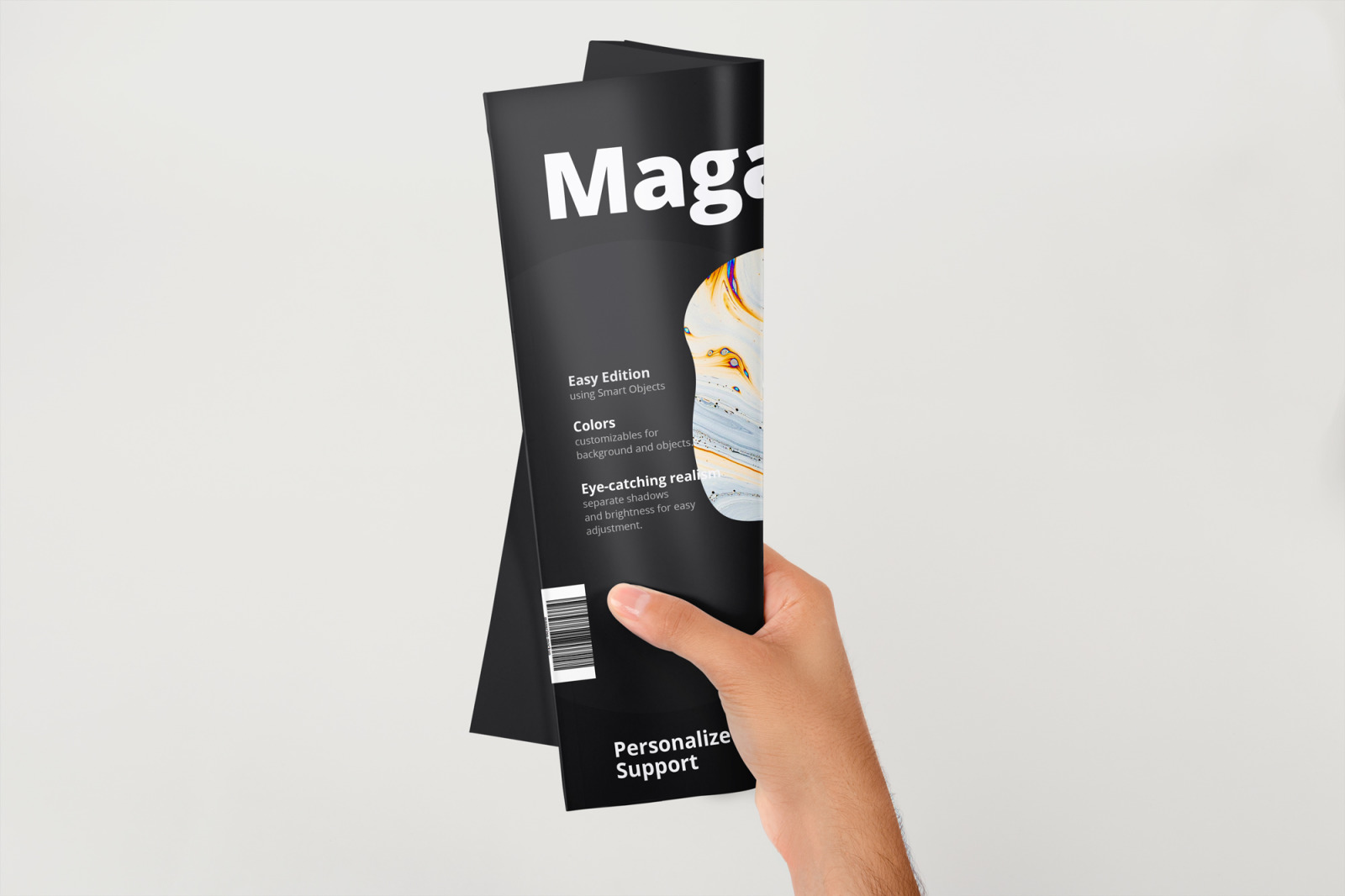 A4 Magazine Mockup 06