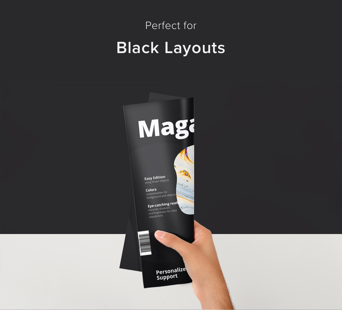 A4 Magazine Mockup 06 A4 Magazine Mockup 06
