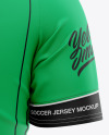 Men’s Soccer Jersey Mockup - Back View - Football Jersey Soccer T-shirt