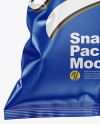 Glossy Snack Package Mockup