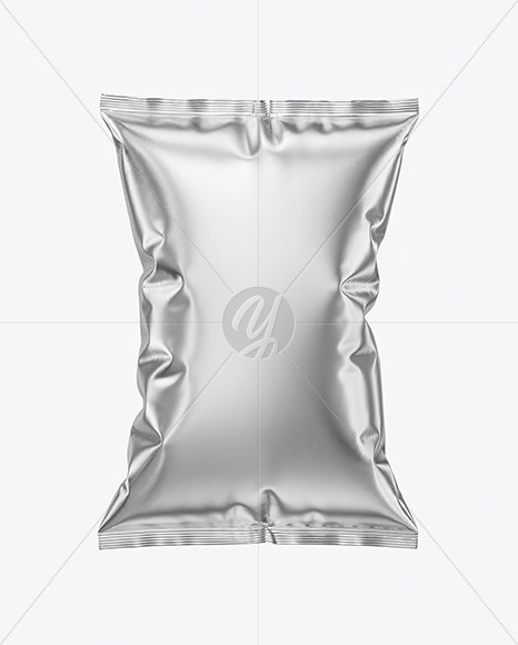 Metallic Snack Package Mockup