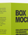 Paper Box Mockup