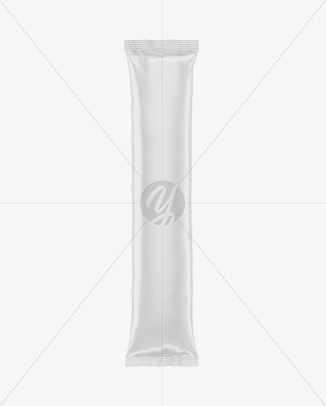 Glossy Stick Sachet Mockup