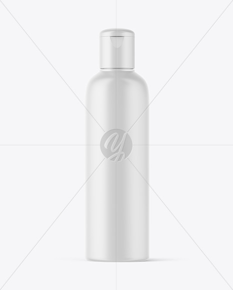 Matte Plastic Bottle Mockup