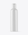 Glossy Plastic Bottle Mockup