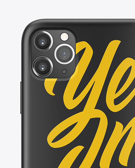 iPhone 11 Pro Matte Case Mockup