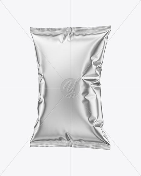 Metallic Snack Package Mockup