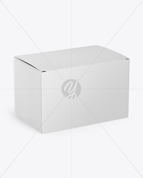 Glossy Paper Box Mockup