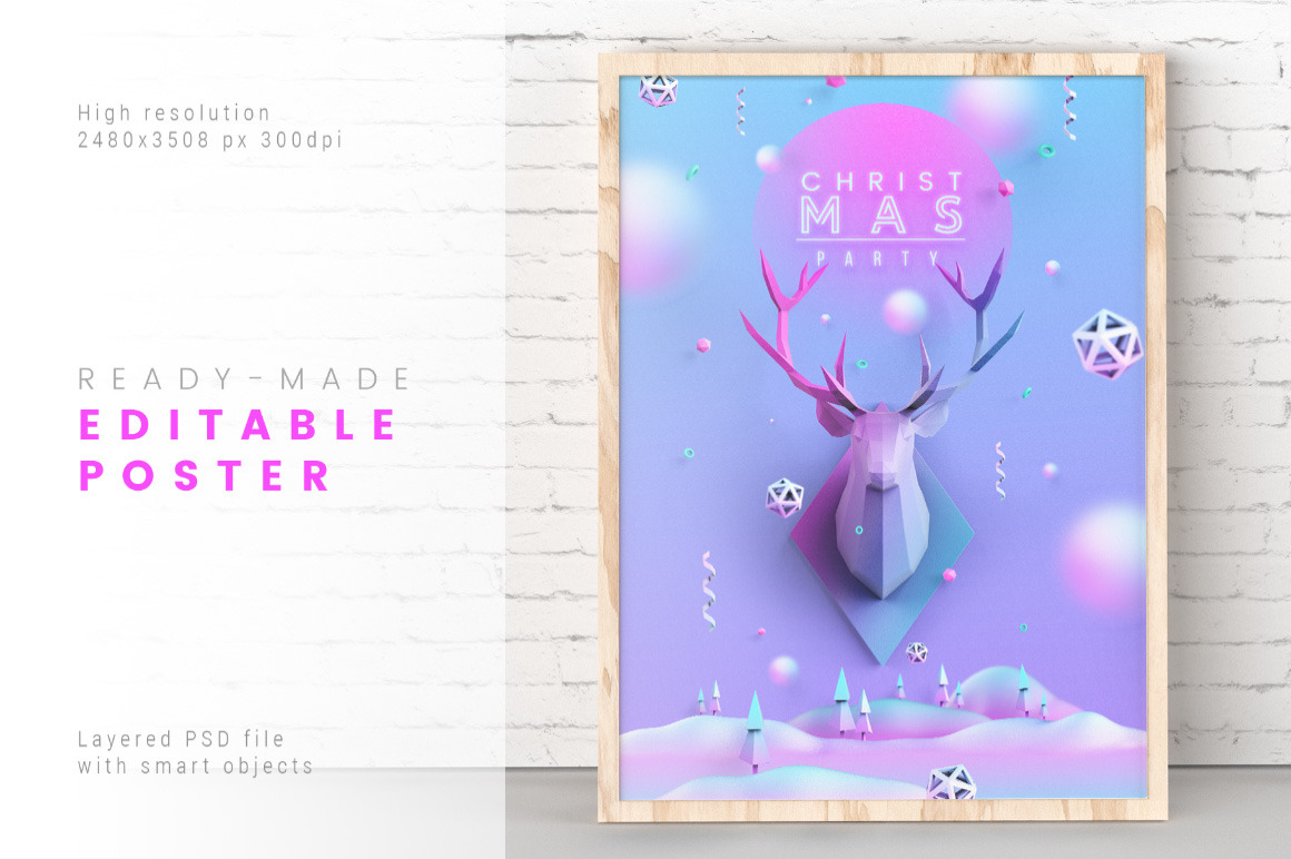 Soft Christmas / Layered PSD Soft Christmas / Layered PSD