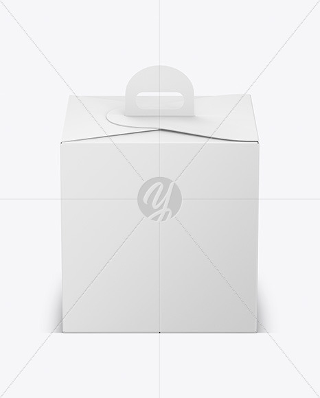 Cake Paper Box Mockup