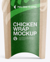 Kraft Wrap Roll Box Mockup