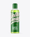 Clear Plastic Bottle Mockup