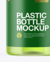 Clear Plastic Bottle Mockup