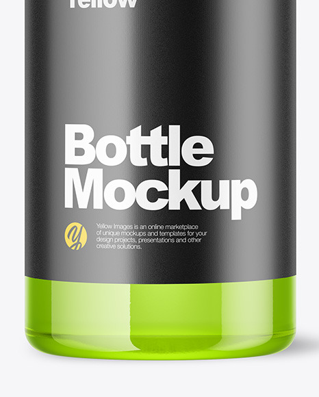 Plastic Bottle Mockup