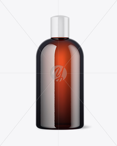 Amber Bottle Mockup