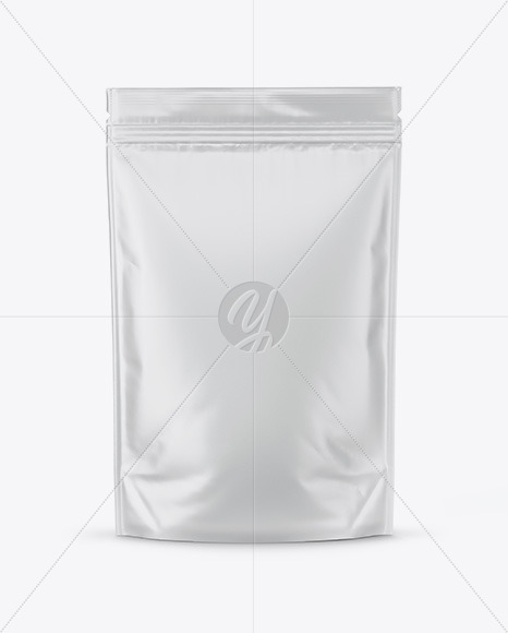 Matte Stand-Up Pouch Mockup