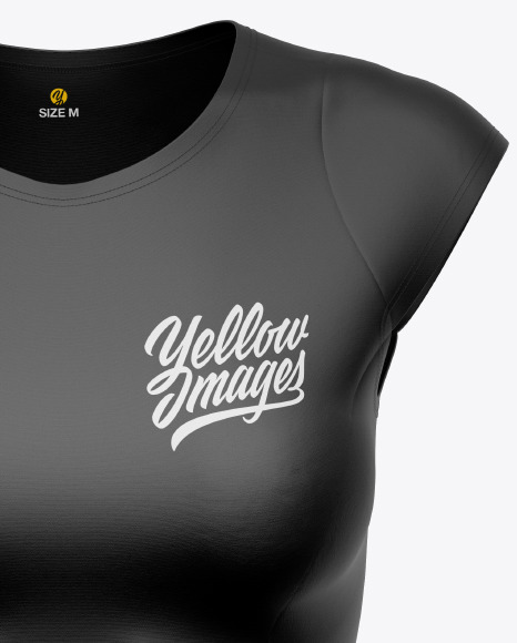 Women’s Slim-Fit T-Shirt Mockup