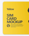 Sim Card Mockup