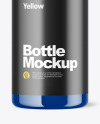 Glossy Bottle with Pump Mockup