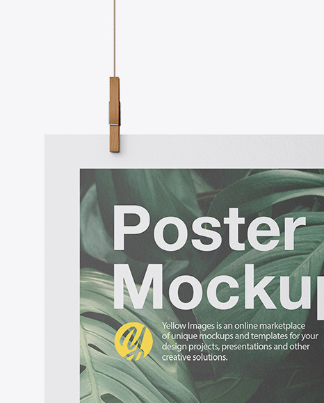 Matte A2 Poster Mockup