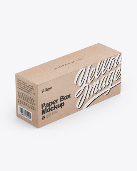 Kraft Box Mockup