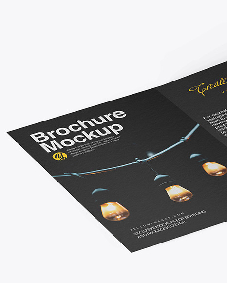 Textured Brochure Mockup