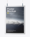 Glossy A2 Poster Mockup