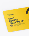 Sim Card Mockup