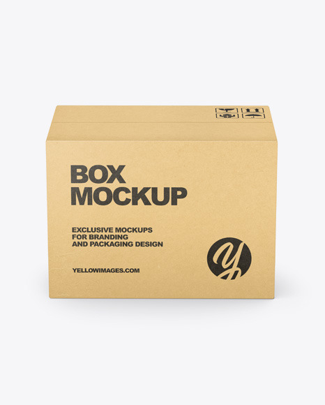 Kraft Box Mockup