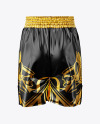 Boxing Shorts Mockup - Back View