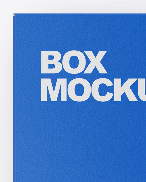 Paper Box Mockup