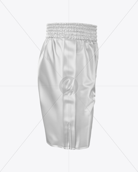 Boxing Shorts Mockup - Side View