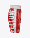 Boxing Shorts Mockup - Side View