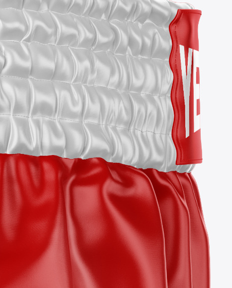 Boxing Shorts Mockup - Side View