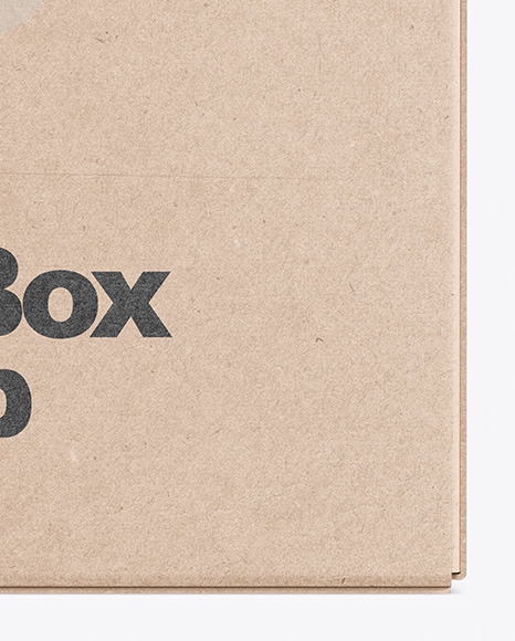 Kraft Box Mockup