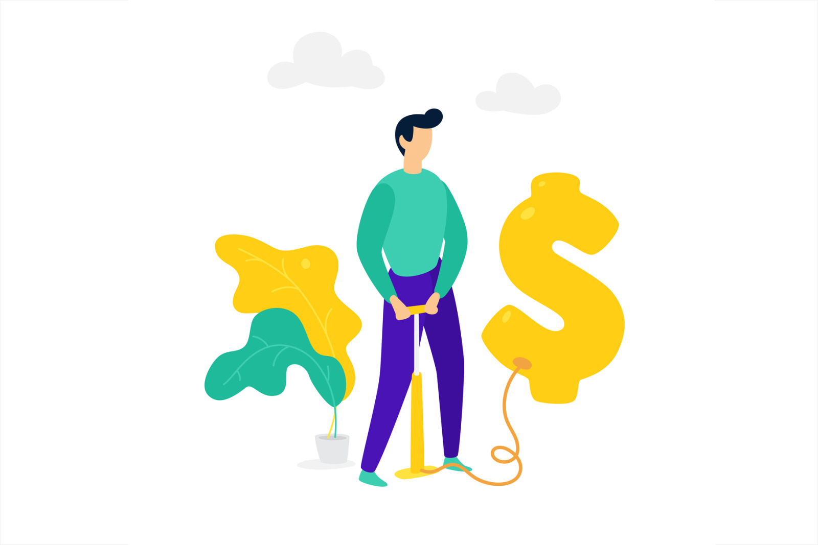 Illustrations on the topic of business. Illustrations on the topic of business.