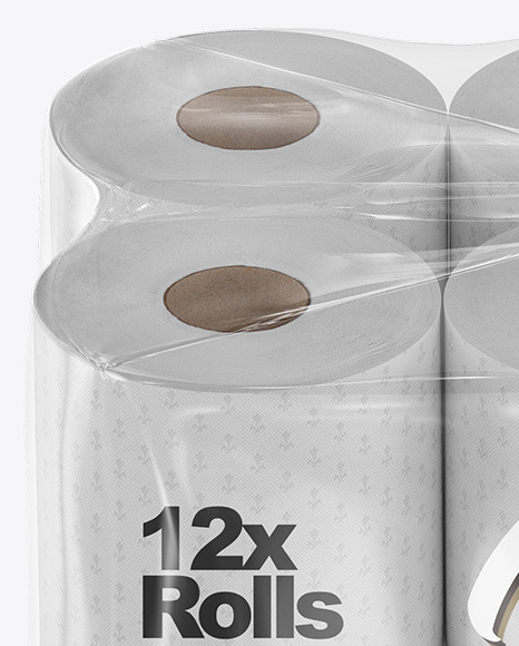 Toilet Paper 12 Pack Mockup