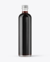 Bottle with Dark Drink Mockup