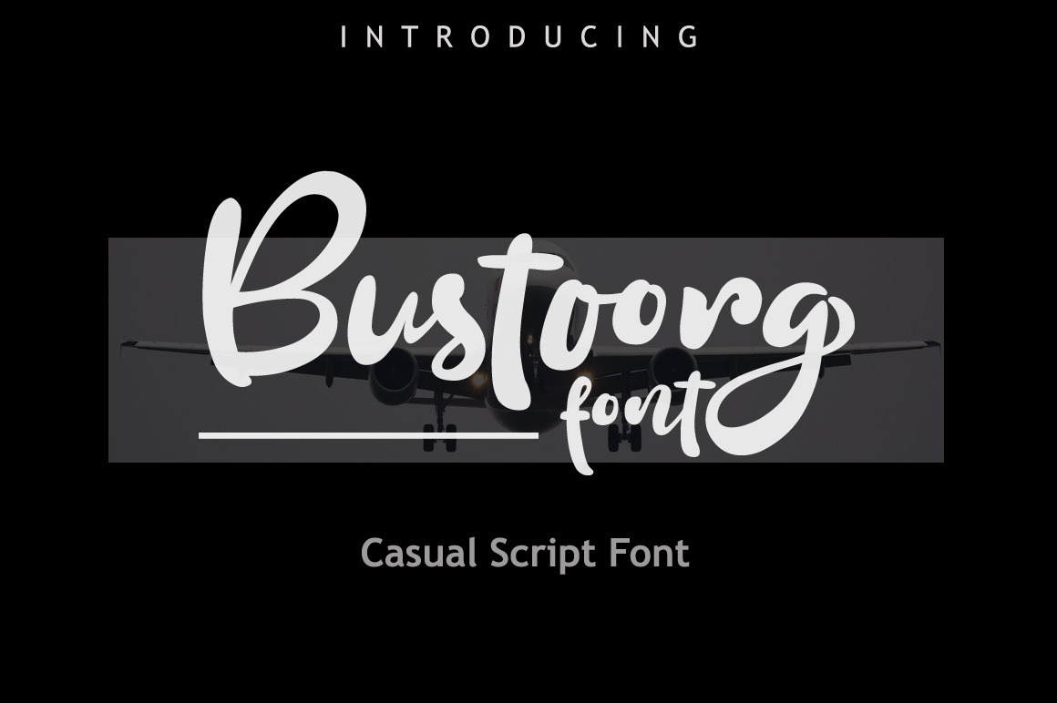 Bustoorg Font Bustoorg Font