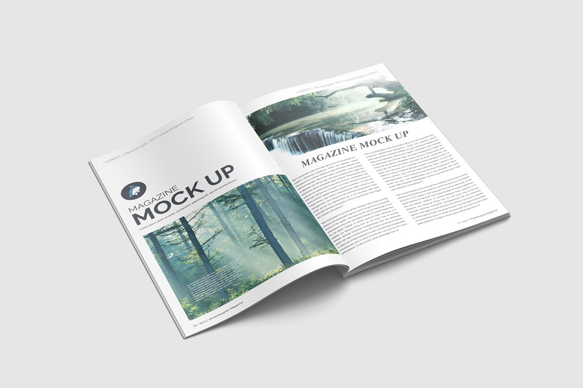 A4 Magazine Mockups A4 Magazine Mockups