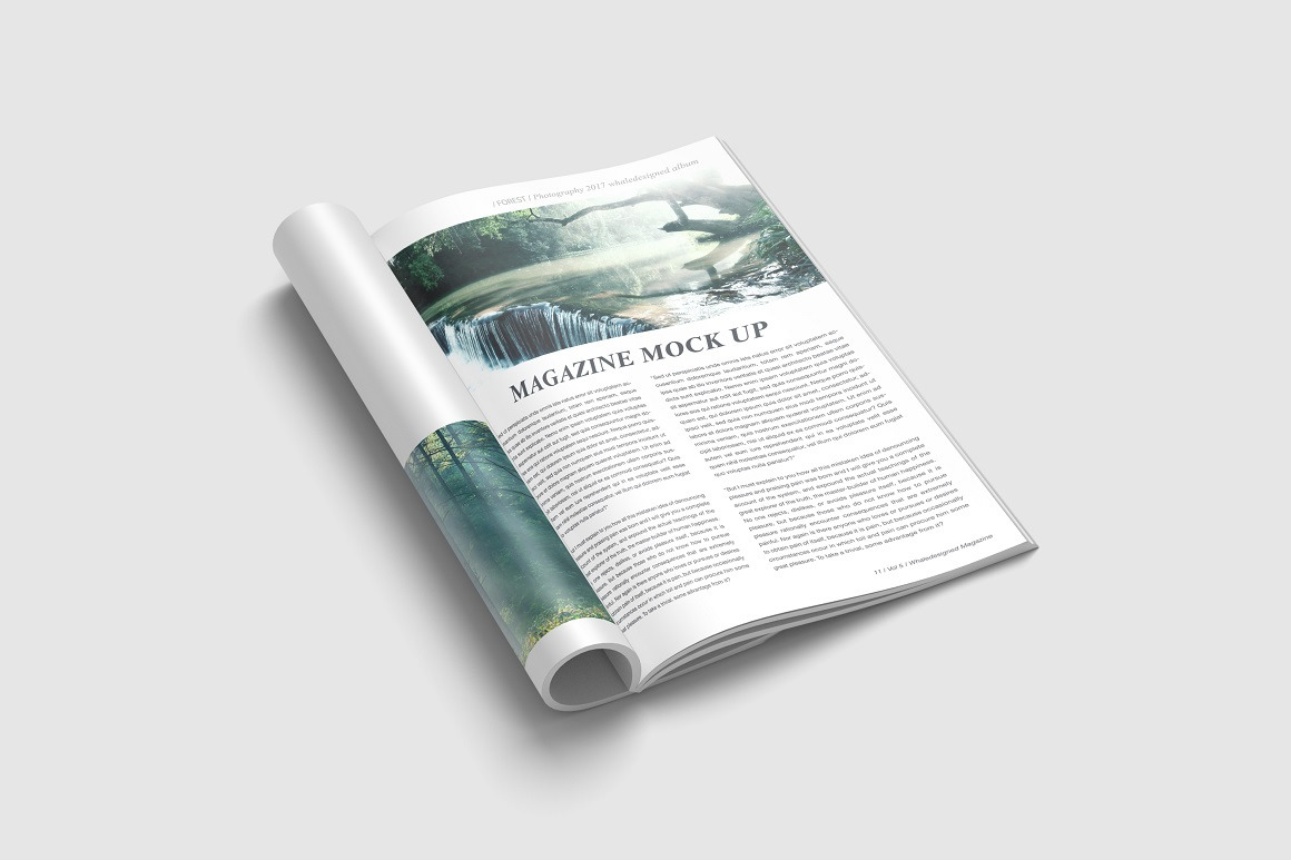 A4 Magazine Mockups A4 Magazine Mockups