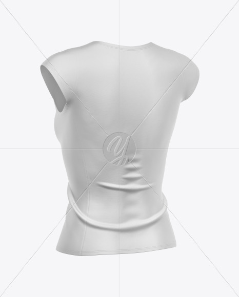 Women’s Slim-Fit T-Shirt Mockup