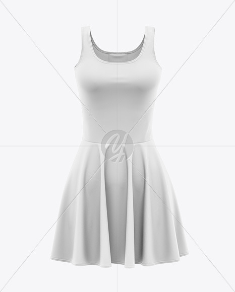 Skater Dress Mockup