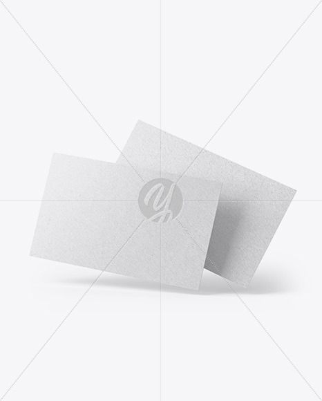 Kraft Business Cards Mockup