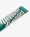 Matte Stick Sachet Mockup - Half Side View