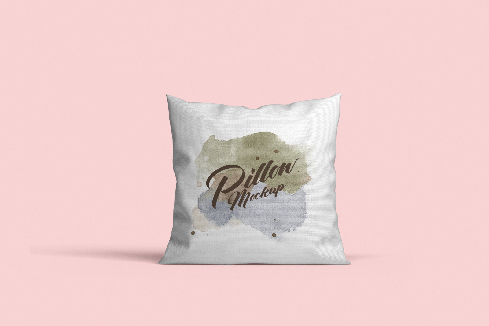 Square pillow mockups