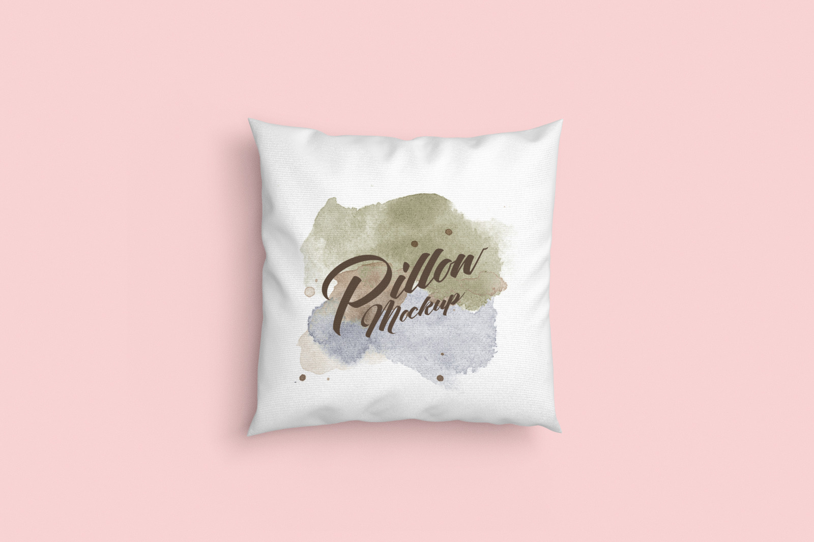 Square pillow mockups